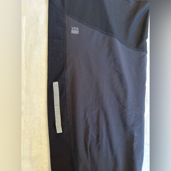 VSX Black Joggers with Elastic Waistband and Cuffs - Picture 4 of 5